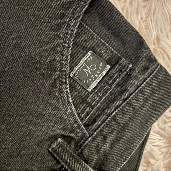 Wrangler High Waist Mom Black Jeans Sz 10 30” Inseam Vintage Rise - Picture 4 of 4